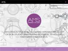 Tablet Screenshot of ams-designstudio.com